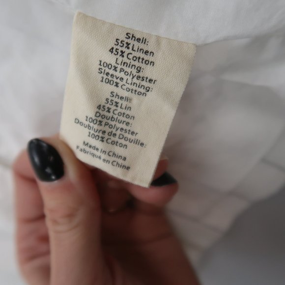 L'AGENCE Brea Blazer in Ivory & Black in Size 2 - Picture 16 of 16